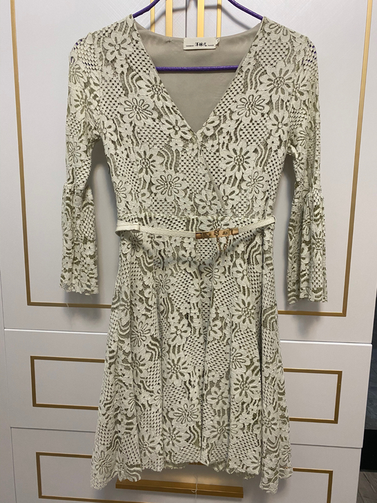 蕾丝花花裙，太美了105斤以下入手