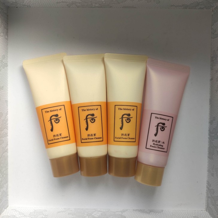 后拱辰享泡沫洁面膏40ml 后拱辰享水沄洁...