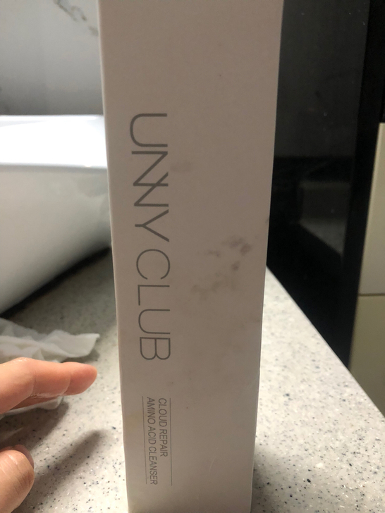 全新正品UNNY CLUB洁面洗面奶！未拆...