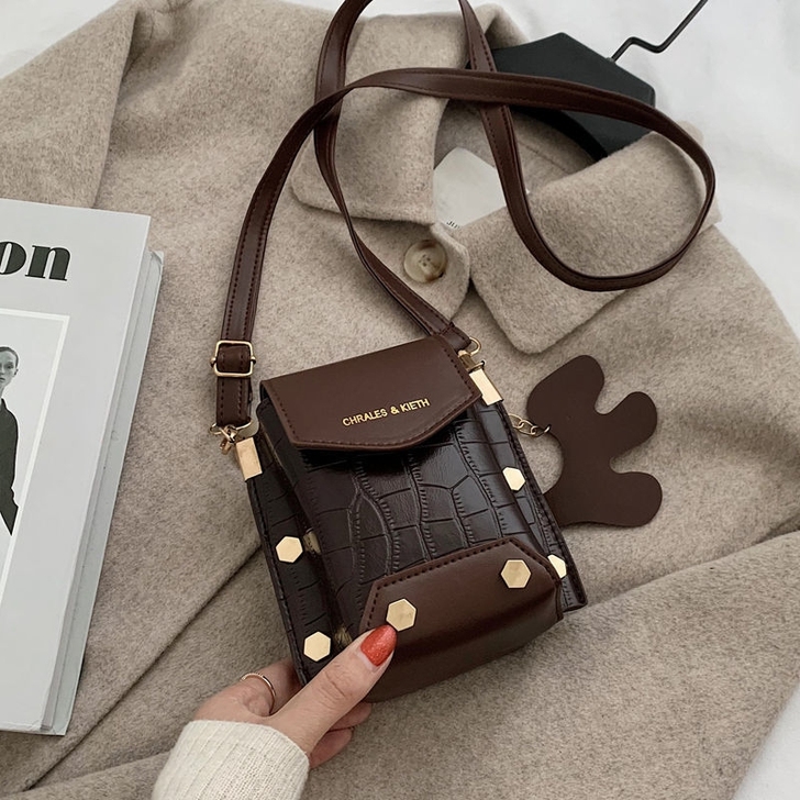 全新ins复古小包包女2021流行新款潮时...