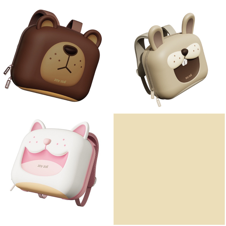 zoyzoii儿童书包女孩幼儿园男孩可爱一...