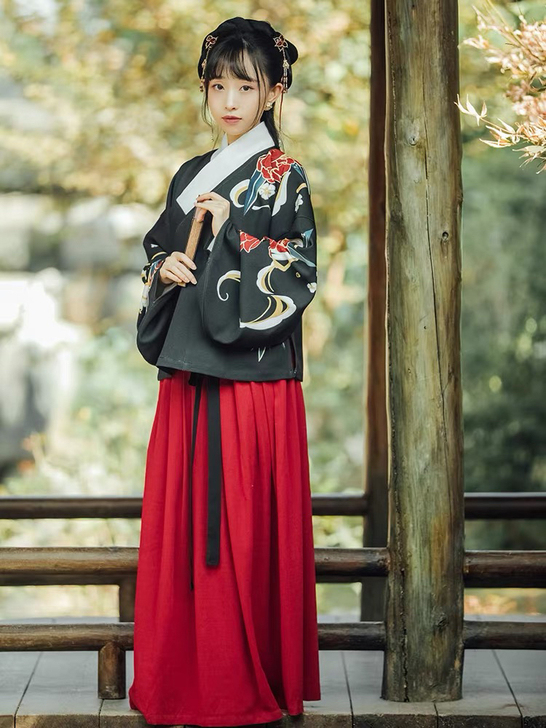 十三余 东风一梦黑色款 M码