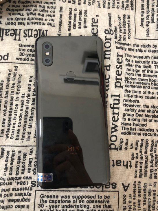小米mix3 6+128 黑色 全网通4G...