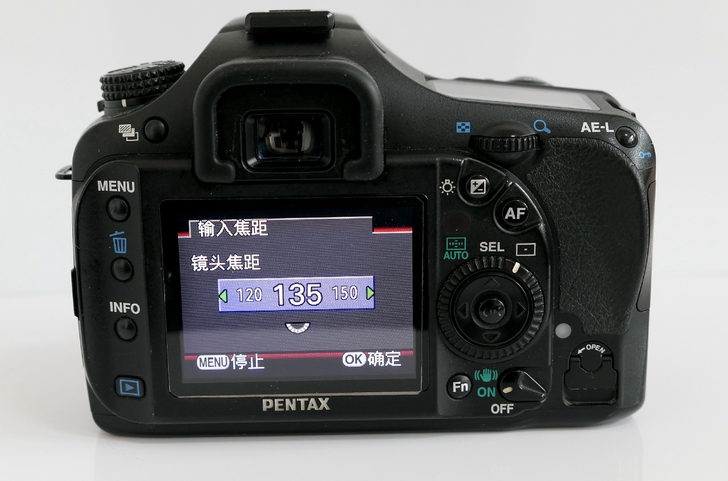 品牌型号 ：宾得K20D