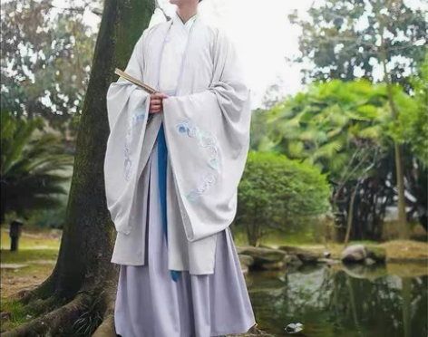 2022新款汉服改良男古装日常公子帅气中国...