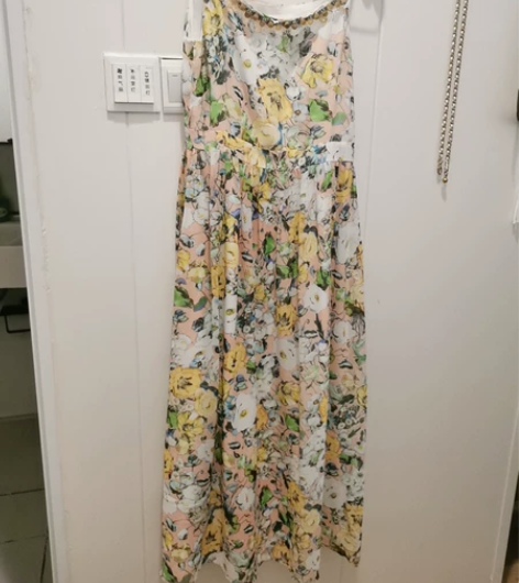 MAAVALUS吊带碎花连衣裙 碎花长裙