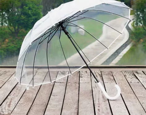 简约透明晴雨两用伞雨伞 亏本包邮清理库存 ...