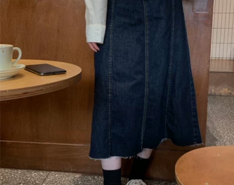 馨帮帮 2021新款韩版百搭休闲显瘦遮肉a...