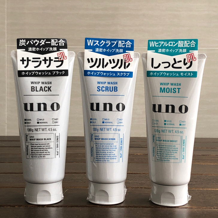 日本资生堂吾诺男士 uno洗面奶全新未拆封