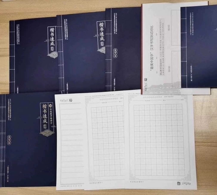 最美中国字中小学楷书硬笔书法练字速成版教学...