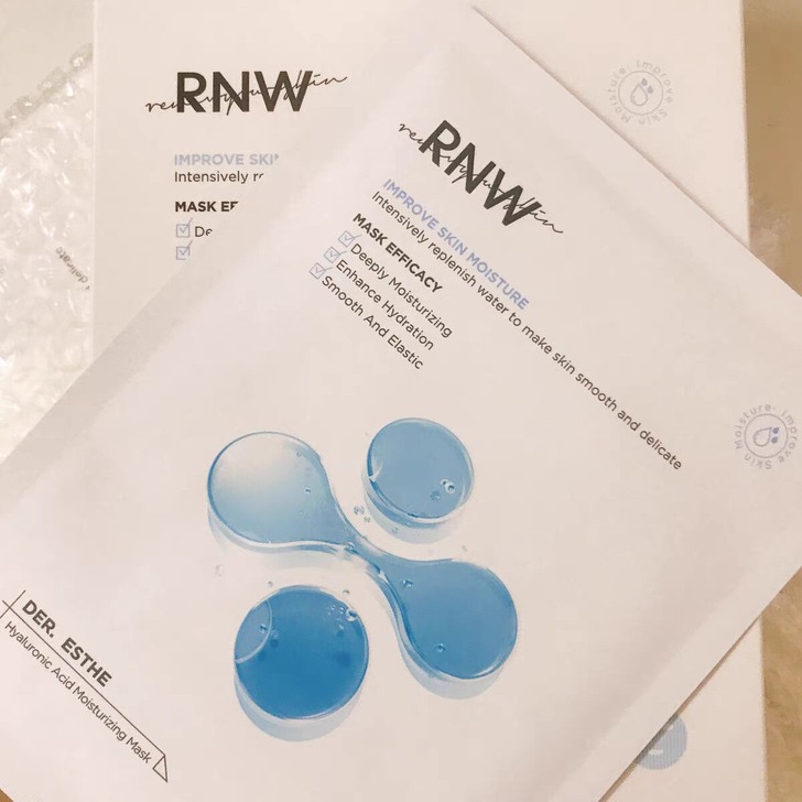 RNW如薇玻尿酸面膜补水保湿舒缓