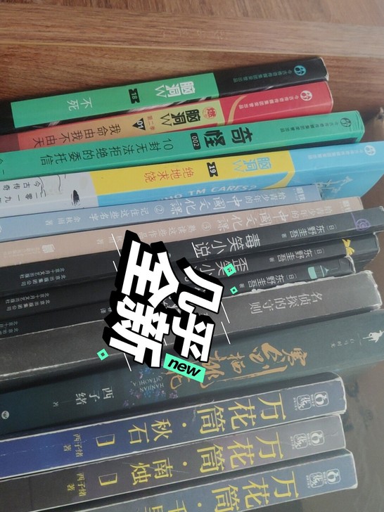 东野圭吾学校书店买的 晚自习闲的没事看  ...