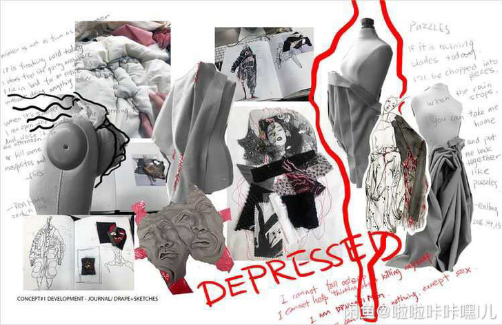 服装设计效果图 / 服饰设计、箱包设计、鞋...