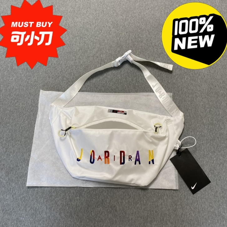 耐克斜挎包时尚潮牌百搭男女情侣Air Jo...