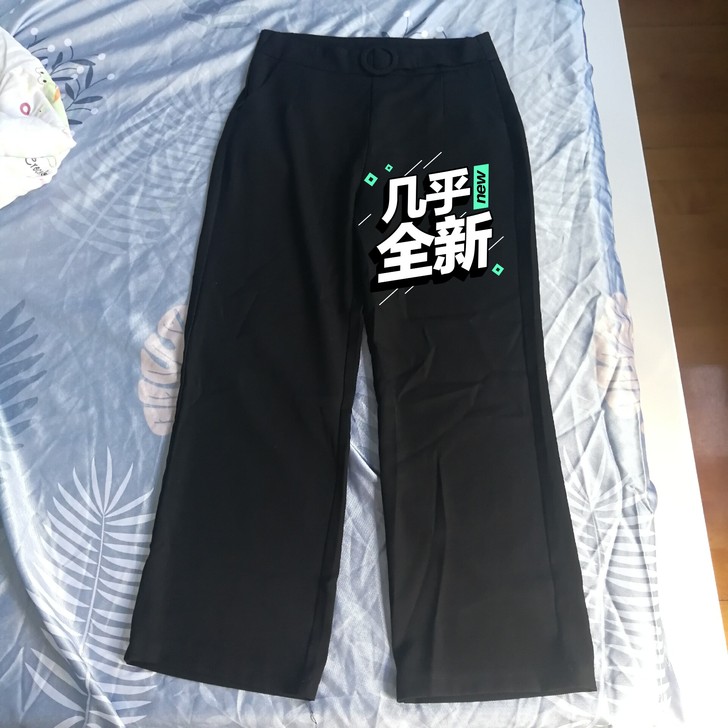 黑色西装裤 正装裤 直筒裤 料子是夏天很凉...