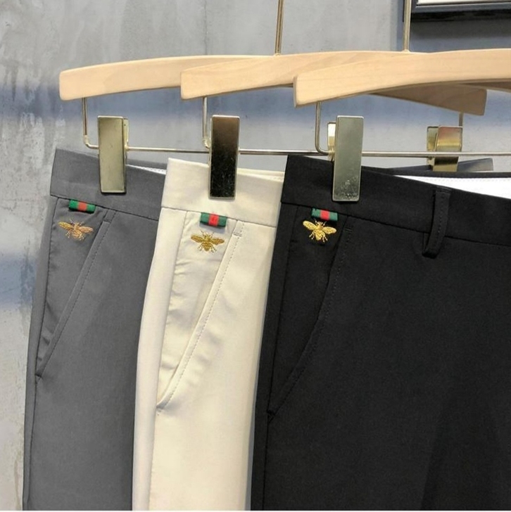 小西裤男小脚修身商务正装休闲九分裤子春夏韩...