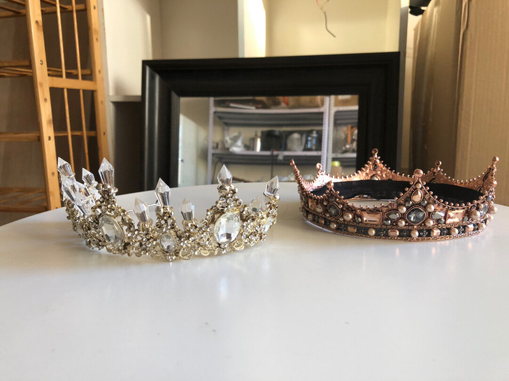 婚纱头饰新娘饰品复古欧式皇冠水晶皇冠