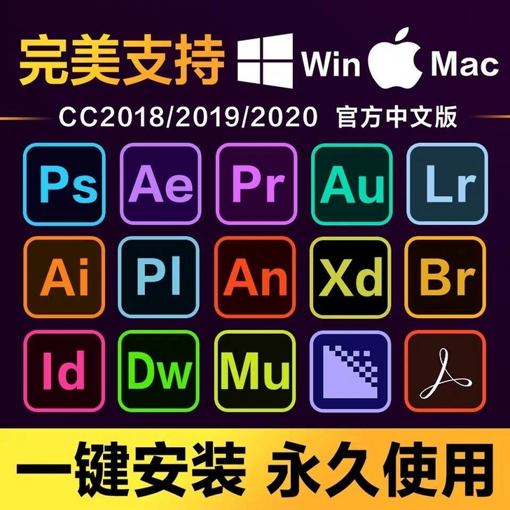 PS软件AI PR AE中文版远程phot...