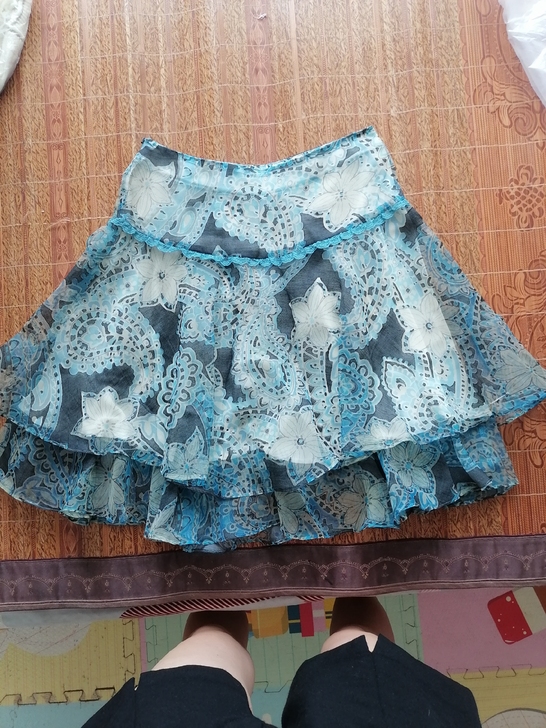 S. N. bouquet半身裙纱裙女16...