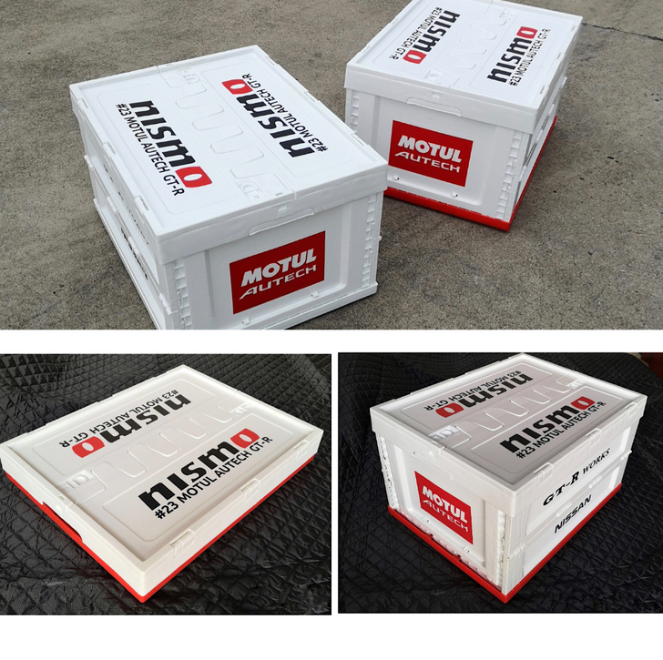 JDM储物箱 改装折叠收纳印刷后备箱 日本...