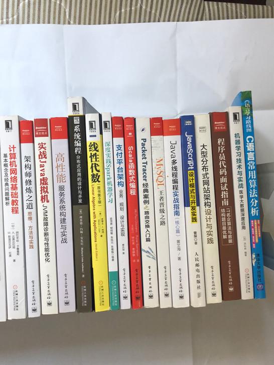 计算机编程类书籍：正版，本人在读研期间购买...