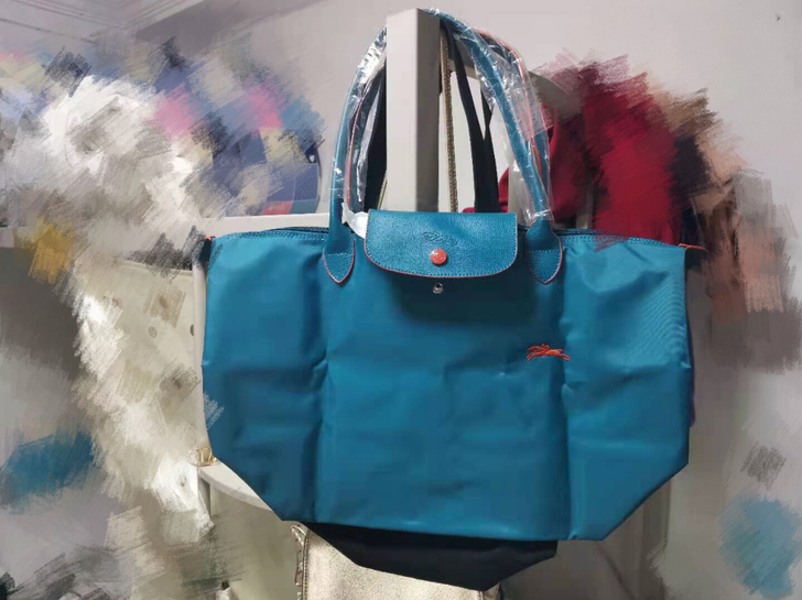 龙骧包，包包，大号亚麻蓝