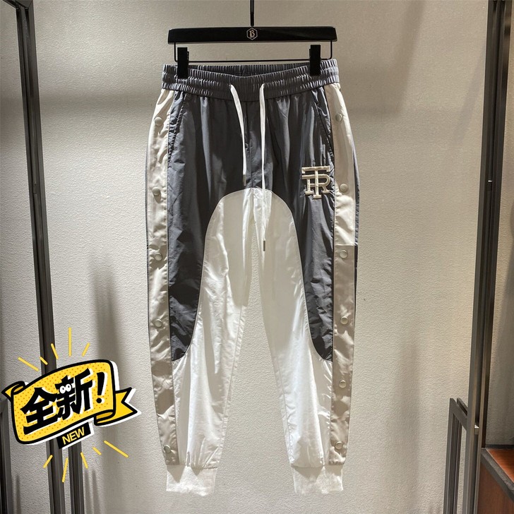 全新  品牌欧洲站2021春夏新款撞色拼接...