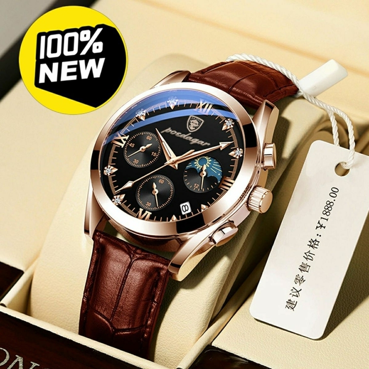 手表男全自动瑞士高档防水手表男夜光手表男商...