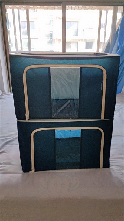 【29.9两个】折叠整理收纳箱布艺收纳箱衣...