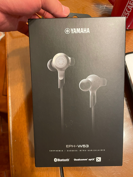 雅马哈 EPH-W53 无线蓝牙耳机入耳式...