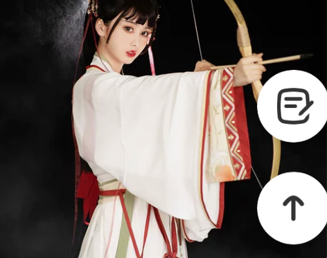 池夏 繁花入梦:云裳仙晋制直领交窬裙原创改...