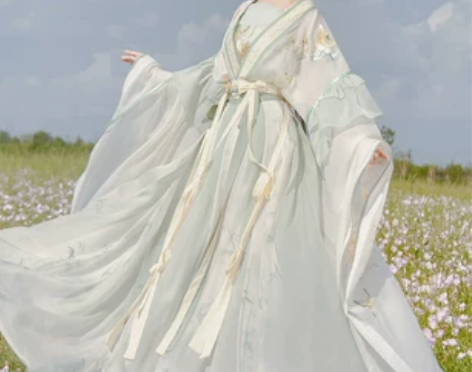 雁妃翎原创汉服十二花神系【清茶赋】魏晋南北...