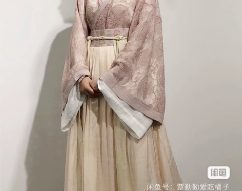 银狐魏晋清冷风大汉服古装女广袖中国风飘逸日...