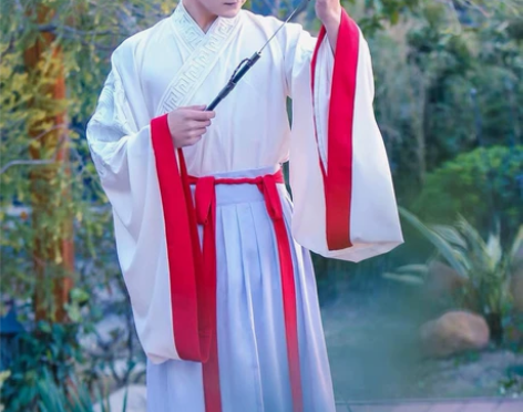 汉服,全新,有吊牌 汉服男古风男士仙气学生...