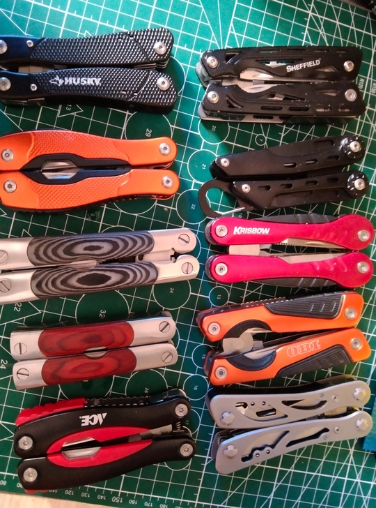 各种品牌多功能折叠钳。包邮。