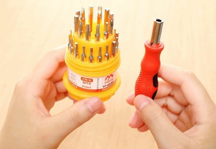 手机维修工具螺丝刀套装多头套装31合组合小...