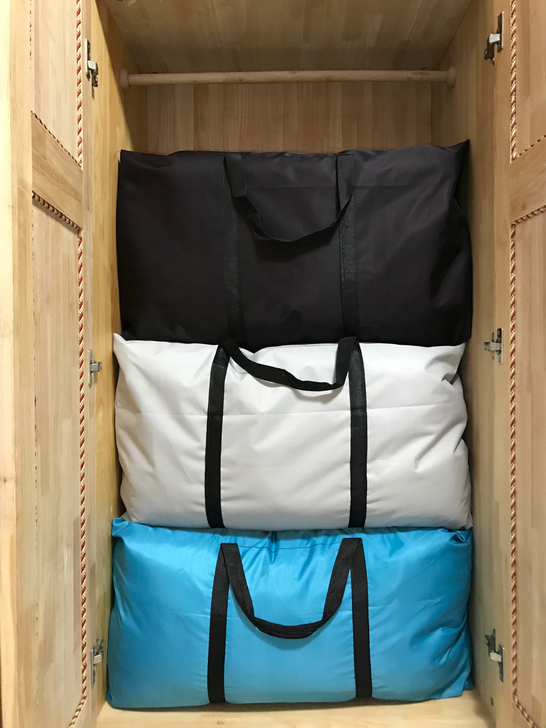 五个110升牛津布大袋子40元包邮学生行李...