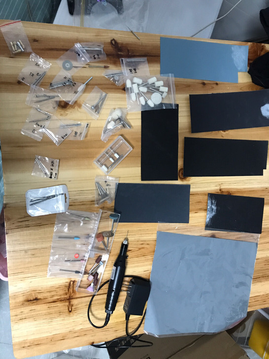 退坑 打磨 抛光工具套装 砂纸 迷你电钻 ...