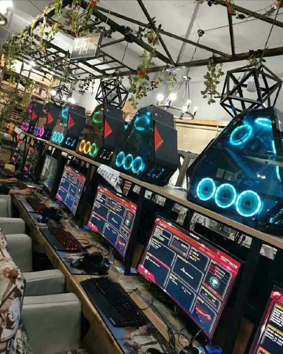 急转网吧二手台式电脑全套 高配台式电脑主机...