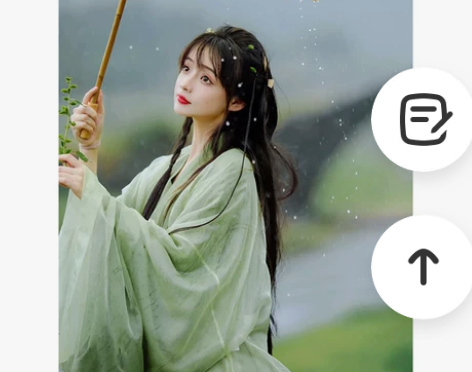 绿色汉服女正品原创魏晋制古装中国风超仙气古...