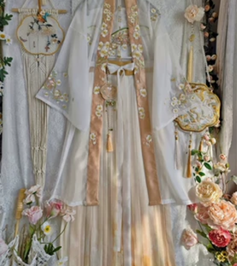 出汉服玉术桃花源记 全套带衬裙115非偏远...
