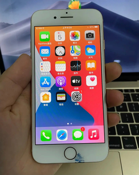 256G闲置iPhone8带指纹、功能全好...