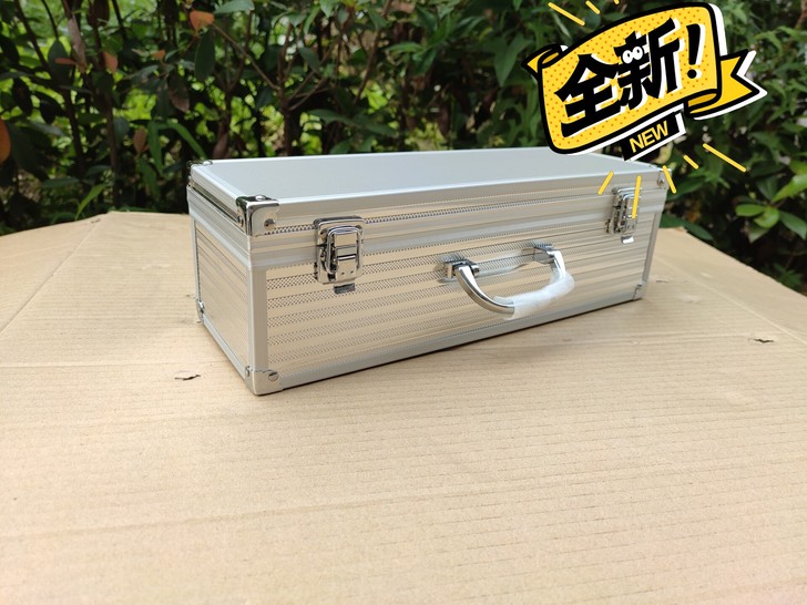 包邮全新小号手提铝合金工具箱家用小件收纳箱