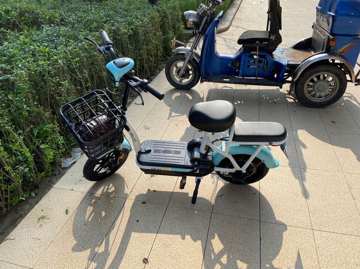 哈啰电动车 48v12a可提锂电(h16l...