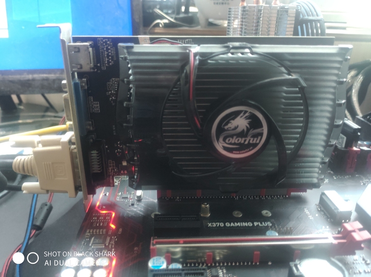 七彩虹GT730k 1G黄金版，拆机显卡功...
