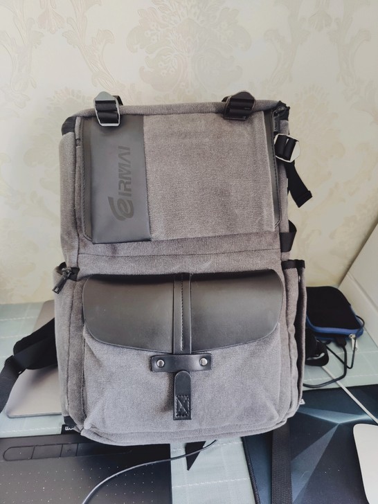 锐玛数码相机包摄影双肩包单反包地理背包佳能...