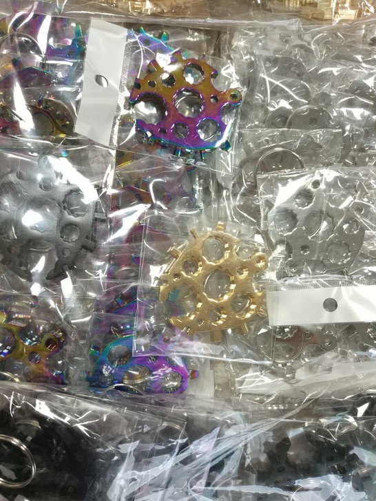 龟形雪花扳手工具卡户外家用多功能20合1便...