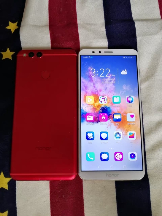 华为.荣耀7x手机,64g工作室倒闭了,现...
