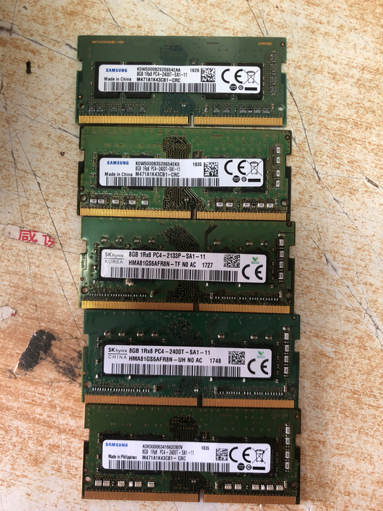 笔记本电脑拆机内存 ddr4 8g 24...