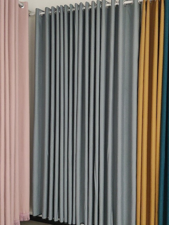 样品!赔钱处理!遮光卧室窗帘成品现代简约轻...